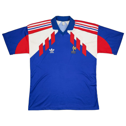 1990/92 FRANCE HOME SHIRT (XL) ADIDAS, Cult Kits