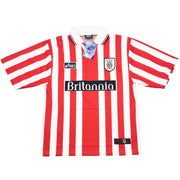 1997/98 Stoke City *BNWT* Heimtrikot (L) Asics