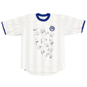 2000/01 Hertha Berlin *Von der Mannschaft signiertes* Auswärtstrikot (M) Nike