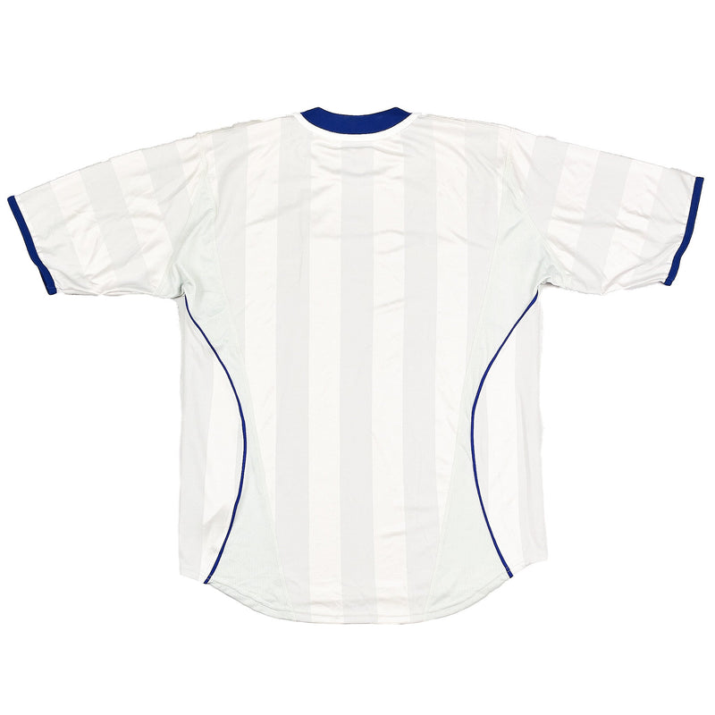 CULT KITS - 2000/01 HERTHA BERLIN *SQUAD SIGNED* AWAY SHIRT (M) NIKE