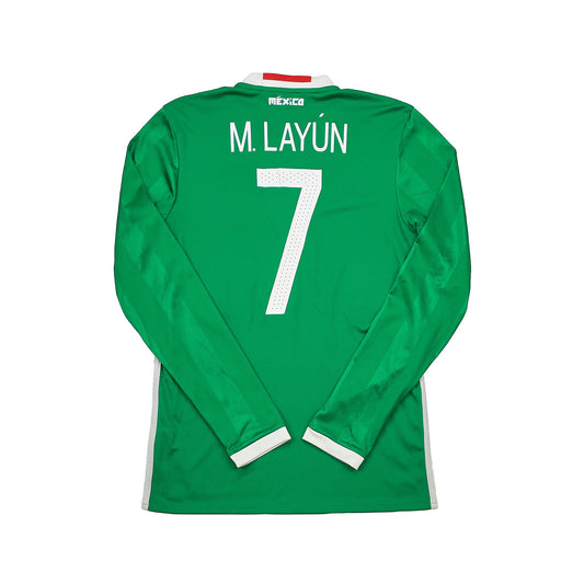 CULT KITS - 2016/17 MEXICO M.LAYUN #7 L/S HOME SHIRT (S) ADIDAS