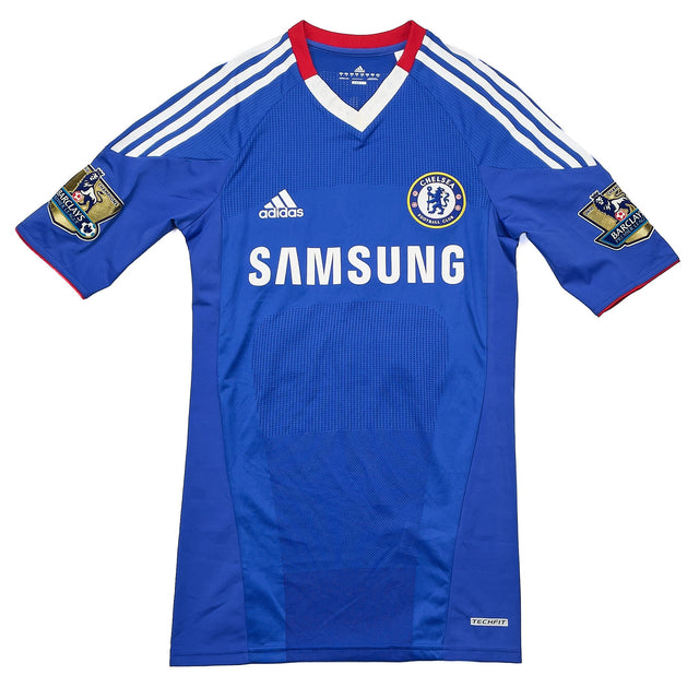 CULT KITS - 2010/11 CHELSEA KALOU #21 *MATCH ISSUE* HOME SHIRT (M) ADIDAS