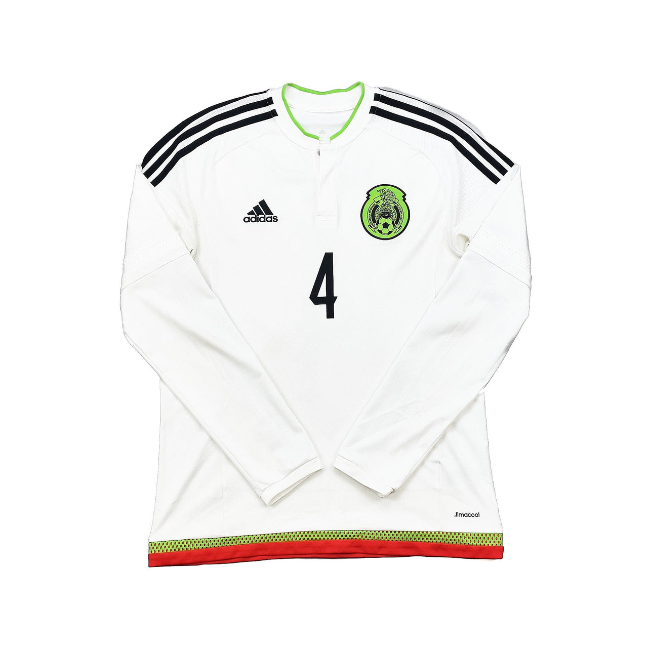 CULT KITS - 2014/15 MEXICO R.MARQUEZ #4 L/S AWAY SHIRT (M) ADIDAS