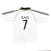1998/00 Real Madrid Raúl #7 Heimtrikot (S) Adidas
