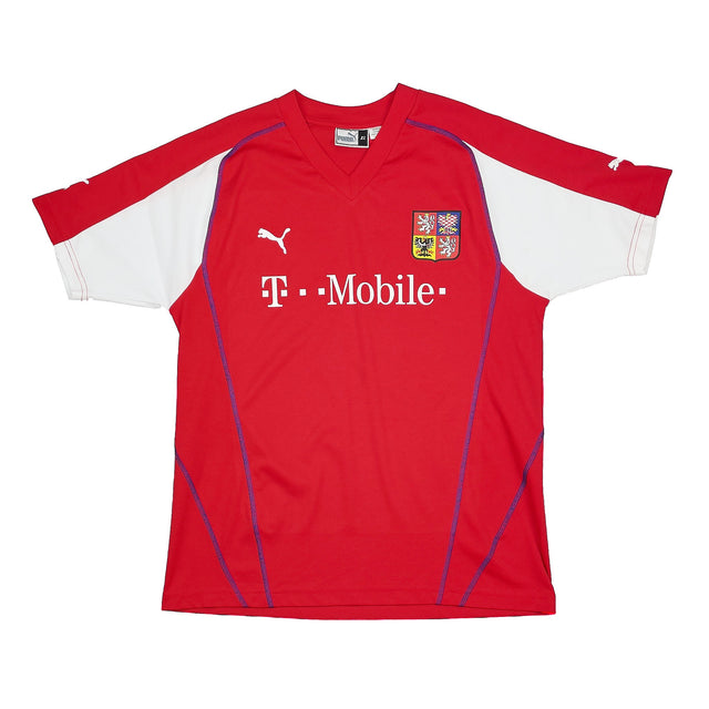 2003/04 CZECH REPUBLIC HOME SHIRT (XL) PUMA