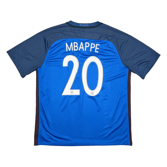 CULT KITS - 2016/17 FRANCE MBAPPE #20 HOME SHIRT (XL) NIKE