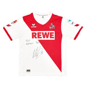 2014/15 1. FC Köln Matuszczyk #8 *Match Issued + Signiert* Heimtrikot (XL) Erima