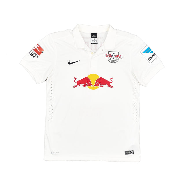 2014/15 RED BULL LEIPZIG WILLERS #4 *PLAYER ISSUE* HOME SHIRT (M) NIKE