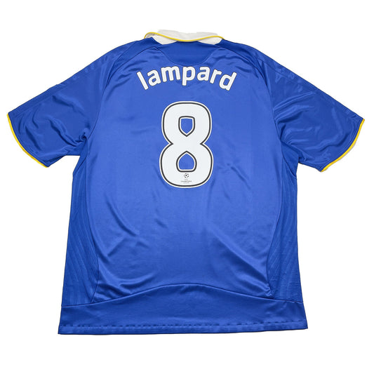 CULT KITS - 2007/08 CHELSEA LAMPARD #8 HOME SHIRT (XL) ADIDAS