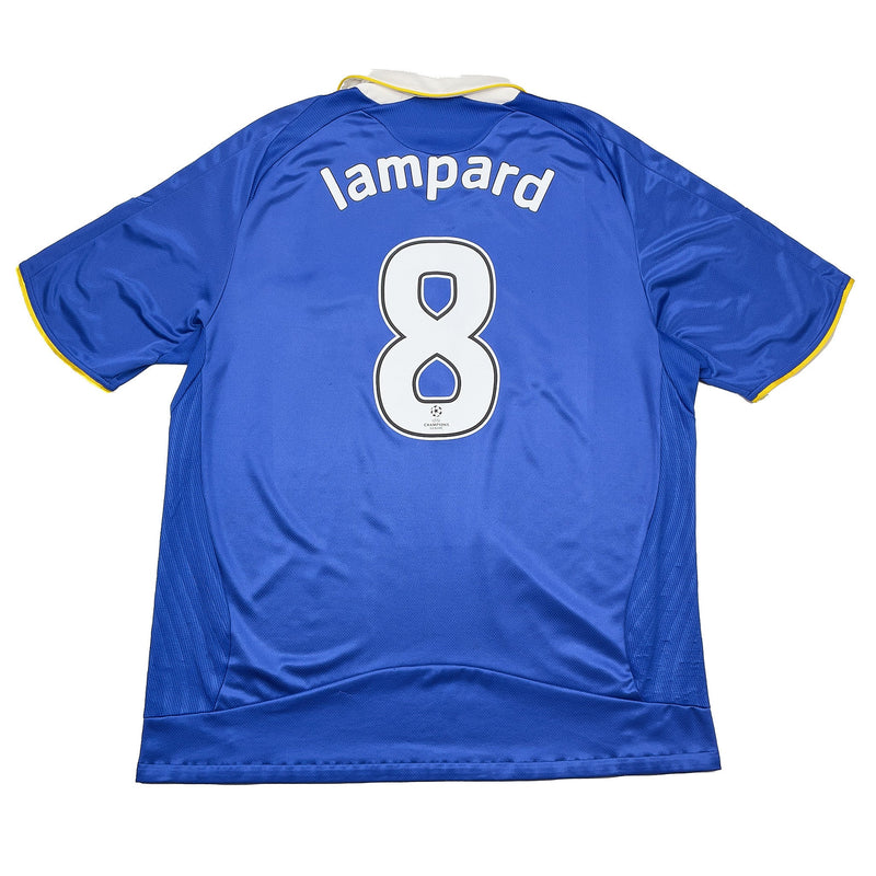 CULT KITS - 2007/08 CHELSEA LAMPARD #8 HOME SHIRT (XL) ADIDAS