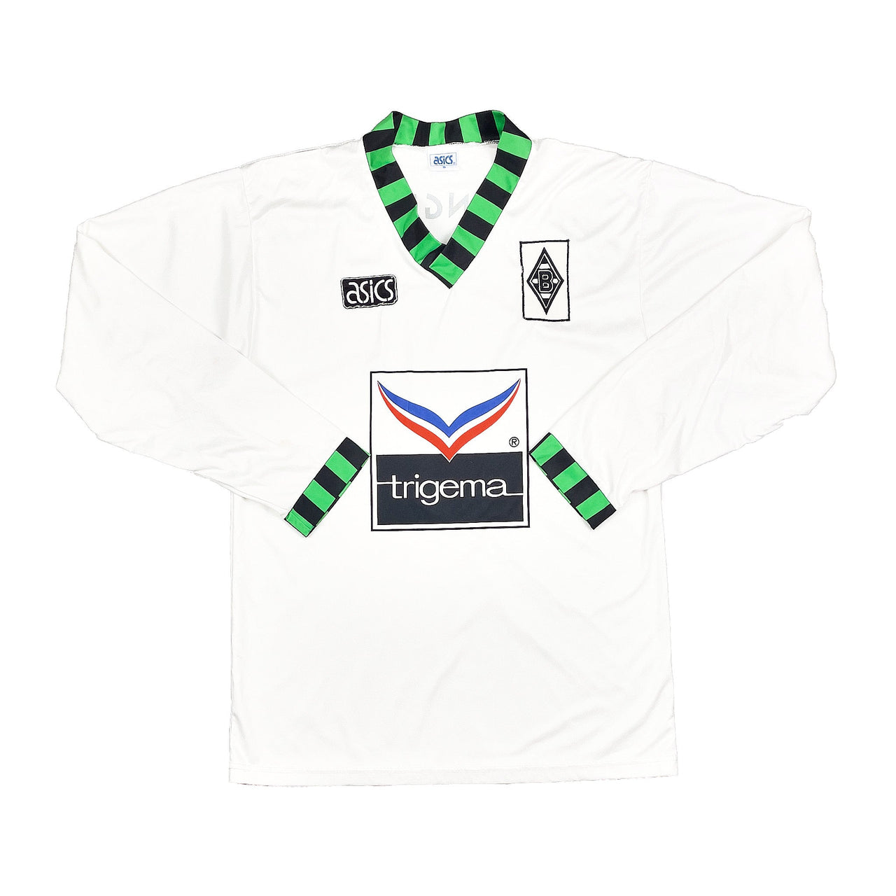 CULT KITS - 1992/94 MONCHENGLADBACH L/S HOME SHIRT (S) ASICS
