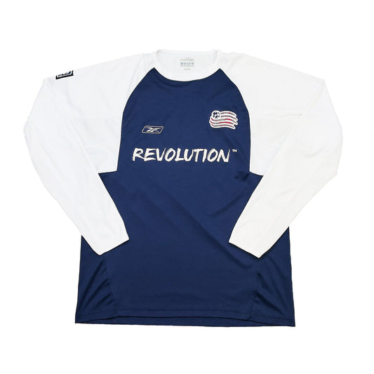 2004 NEW ENGLAND REVOLUTION TRAINING SHIRT (S) REEBOK