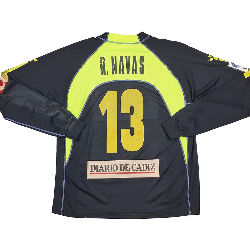 CULT KITS - 2007/08 CADIZ FC R.NAVAS #13 L/S GK SHIRT (L) KELME
