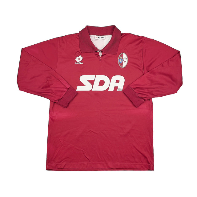 1995/96 TORINO #3 L/S HOME SHIRT (S) LOTTO