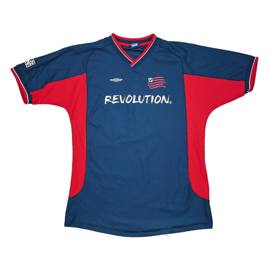 2001/02 NEW ENGLAND REVOLUTION HOME SHIRT (XL) UMBRO