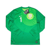 2013/14 England Hart #1 *150 Jahre* Neu mit Etikett Torwarttrikot (XL) Nike