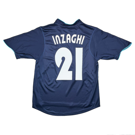 CULT KITS - 2002/03 LAZIO INZAGHI #21 AWAY SHIRT (S) PUMA