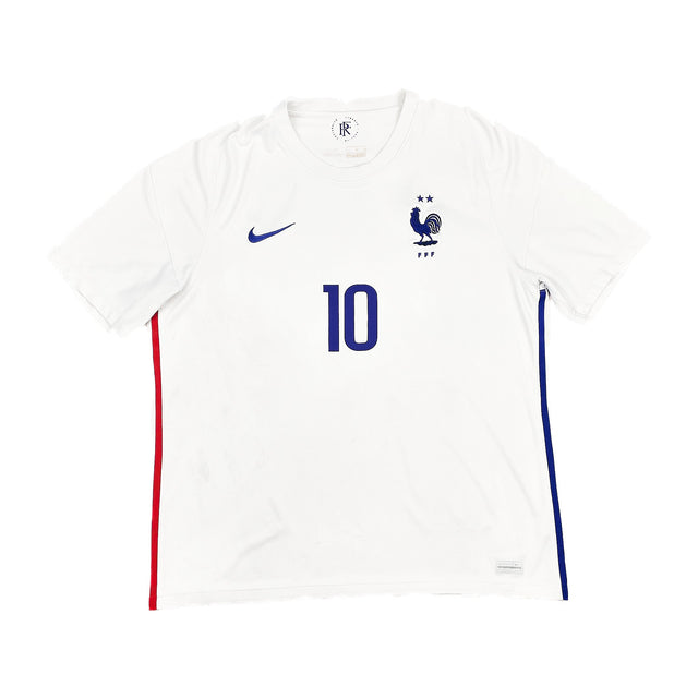 CULT KITS - 2020/21 FRANCE MBAPPE #10 AWAY SHIRT (XL) NIKE