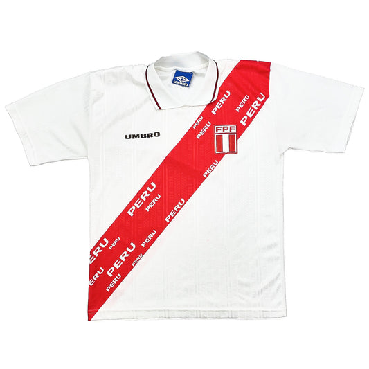 CULT KITS - 1996/97 PERU HOME SHIRT (S) UMBRO