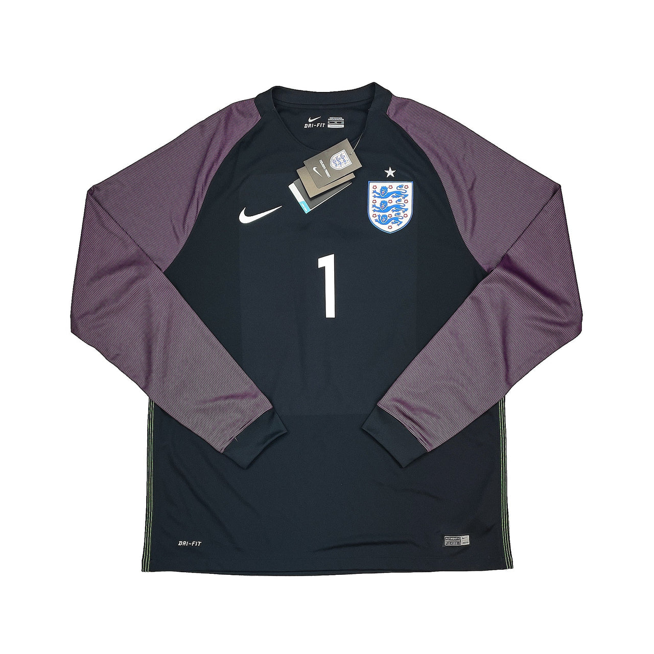 2016/17 ENGLAND HART #1 *BNWT* GK SHIRT (XL) NIKE