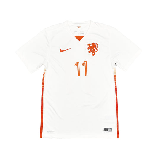 CULT KITS - 2015 NETHERLANDS ROBBEN #11 AWAY SHIRT (S) NIKE