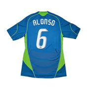 2009/10 Seattle Sounders Alonso #6 *Signiertes* Auswärtstrikot (S) Adidas