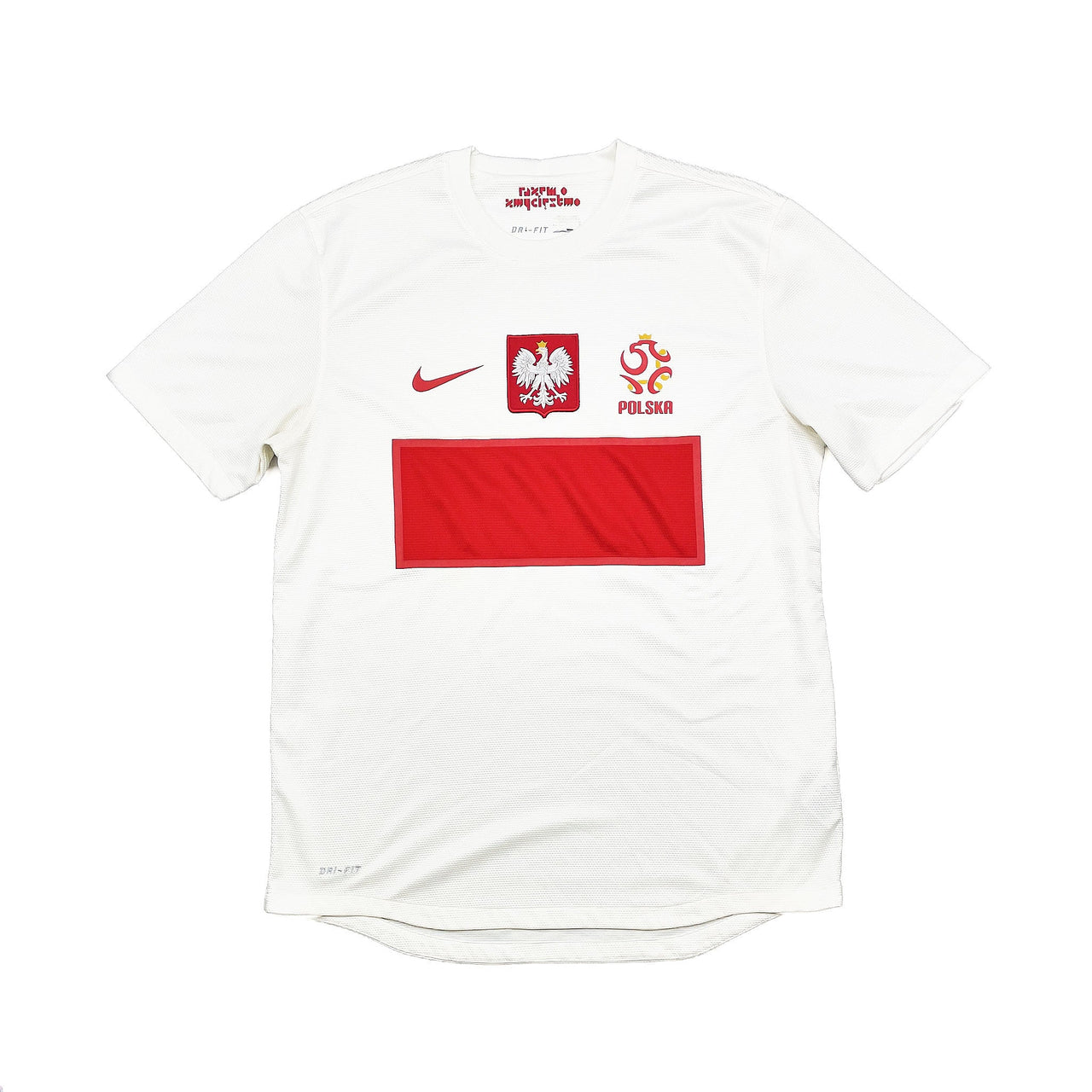 CULT KITS - 2012/13 POLAND HOME SHIRT (L) NIKE
