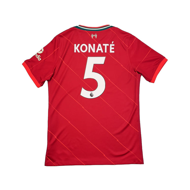 CULT KITS - 2021/22 LIVERPOOL KONATE #5 HOME SHIRT (M) NIKE