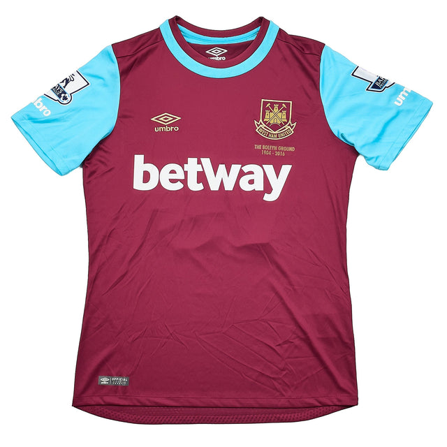 CULT KITS | 2015/16 WEST HAM NOBLE #16 *MATCH ISSUE + SIGNED*