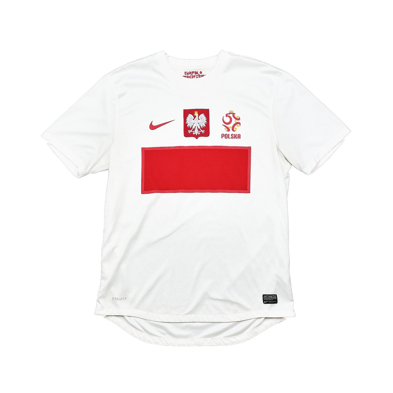 CULT KITS - 2012/13 POLAND HOME SHIRT (L) NIKE
