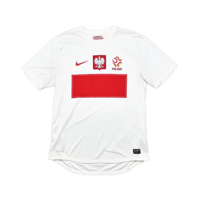 CULT KITS - 2012/13 POLAND HOME SHIRT (L) NIKE