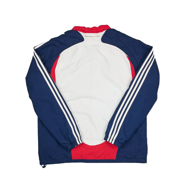 2007/08 FRANCE TRACK JACKET (L) ADIDAS