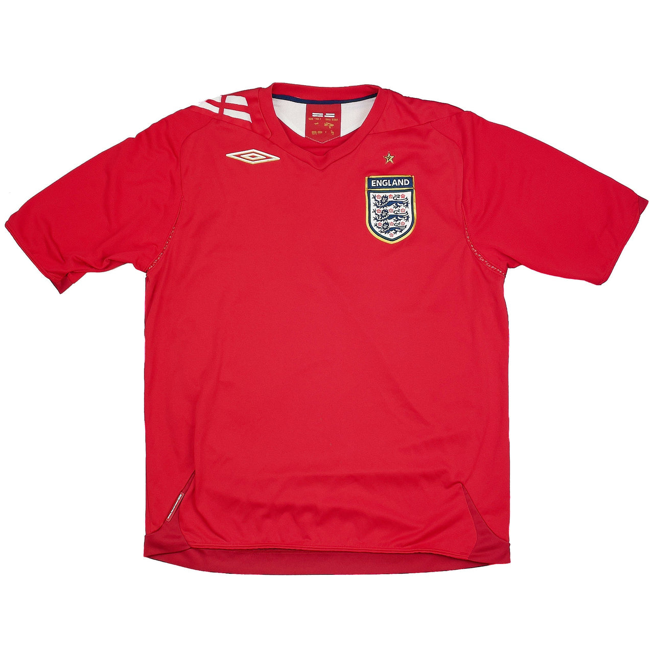 2006/08 ENGLAND AWAY SHIRT (S) UMBRO