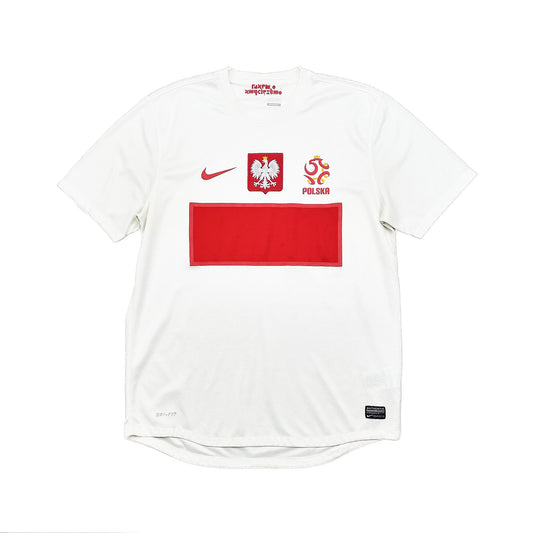 CULT KITS - 2012/13 POLAND HOME SHIRT (L) NIKE