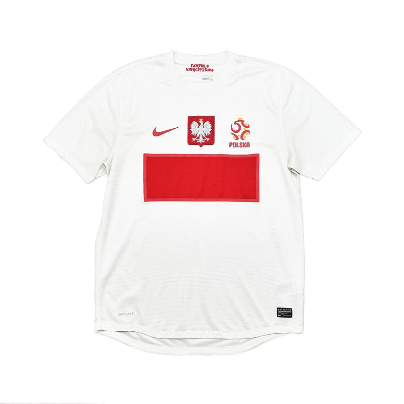 CULT KITS - 2012/13 POLAND HOME SHIRT (L) NIKE