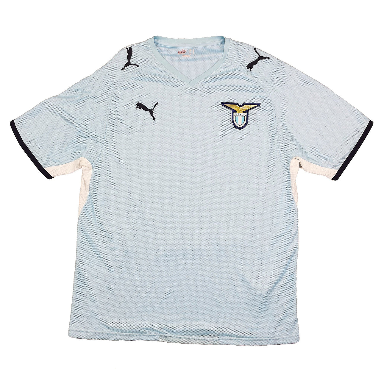 2008/09 LAZIO ZARATE #10 *MATCH ISSUE* HOME SHIRT (L) PUMA