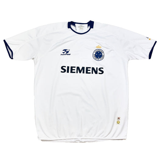 2005/06 CRUZEIRO #9 AWAY SHIRT (XL) TOPPER, Cult Kits