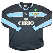 1998/99 Lazio Salas #9 *Match Worn* Langarm-Auswärtstrikot (XL) Puma