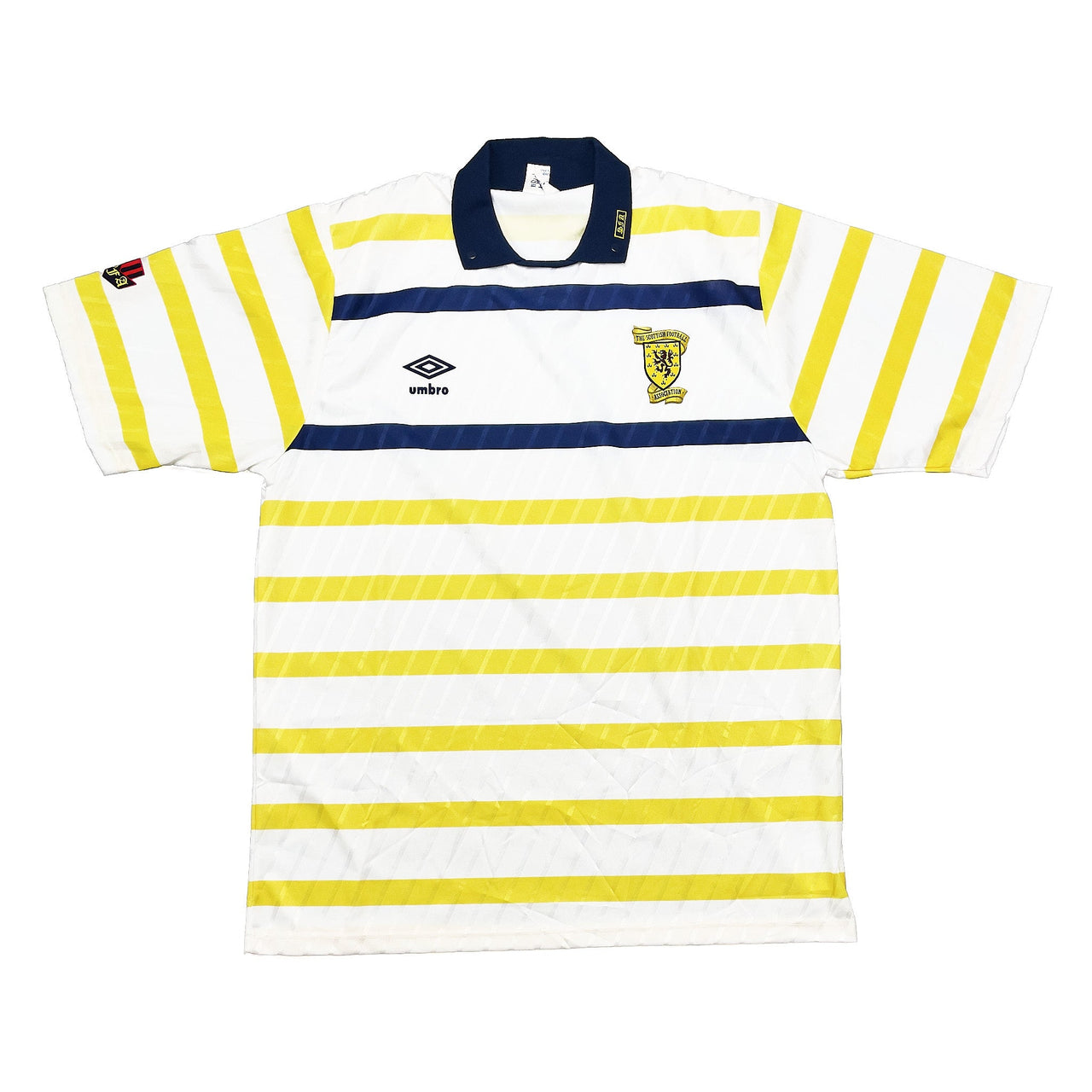 1988/91 SCOTLAND *MINT* AWAY SHIRT (L) UMBRO