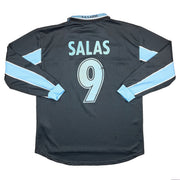 1998/99 Lazio Salas #9 *Match Worn* Langarm-Auswärtstrikot (XL) Puma