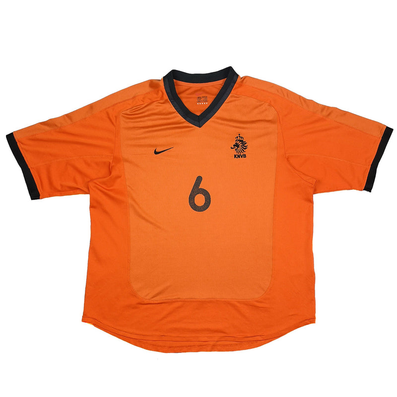 CULT KITS - 2000/02 NETHERLANDS BOSVELT #6 HOME SHIRT (XL) NIKE