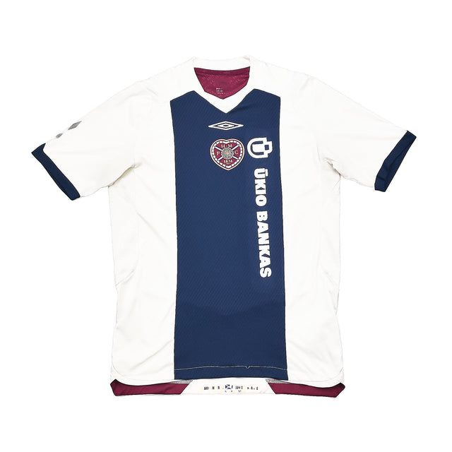 2008/09 HEARTS AWAY SHIRT (M) UMBRO