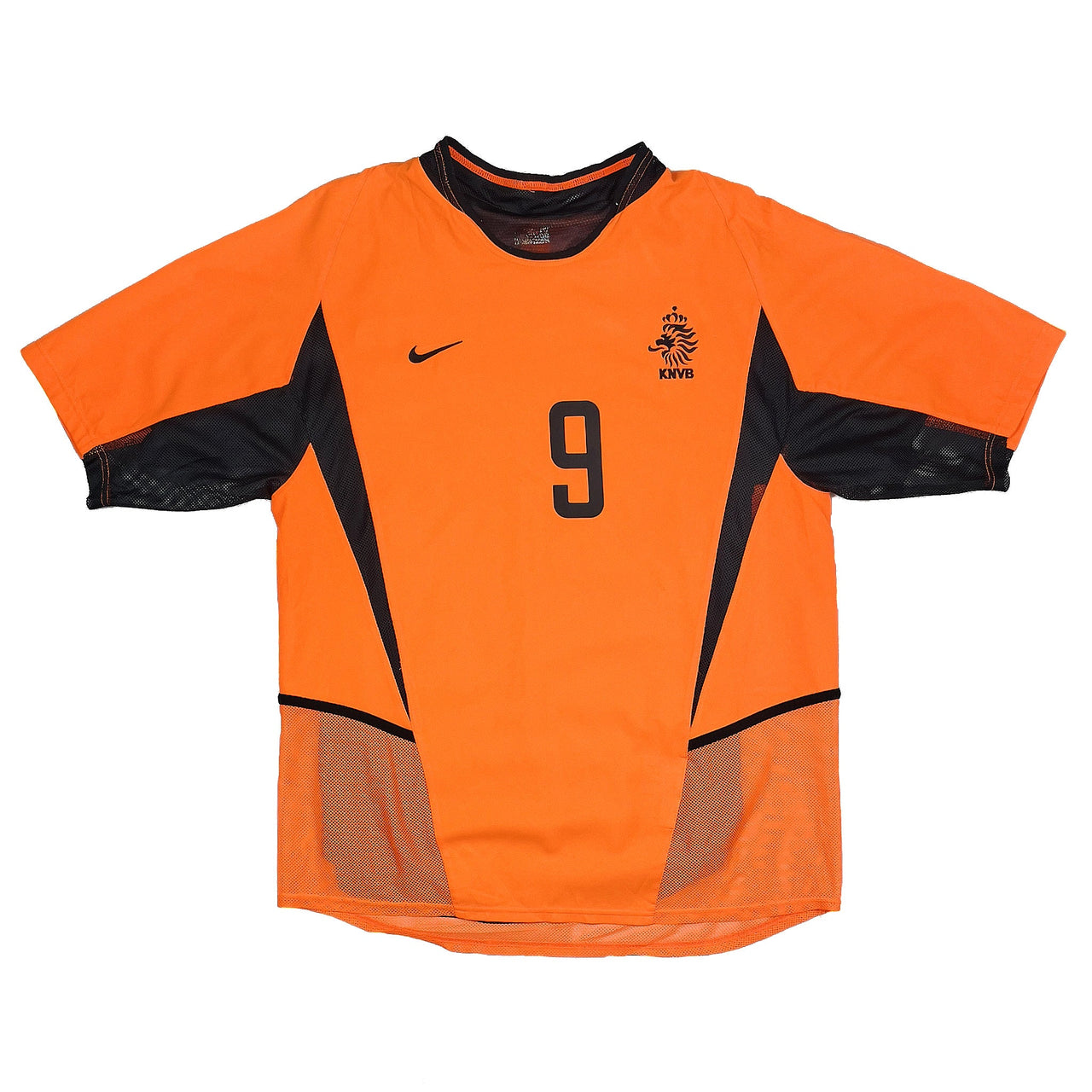 CULT KITS - 2002/04 NETHERLANDS V.NISTELROOY #9 *PLAYER ISSUE* HOME SHIRT (M) NIKE