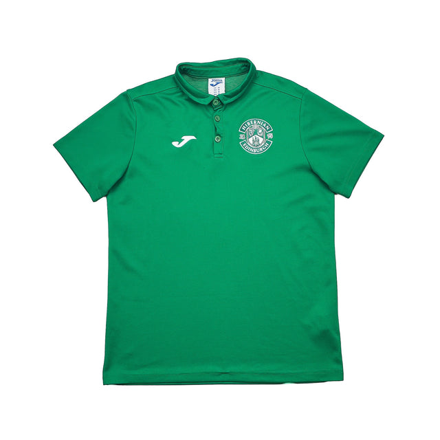 CULT KITS - 2021/22 HIBERNIAN POLO SHIRT (M) JOMA