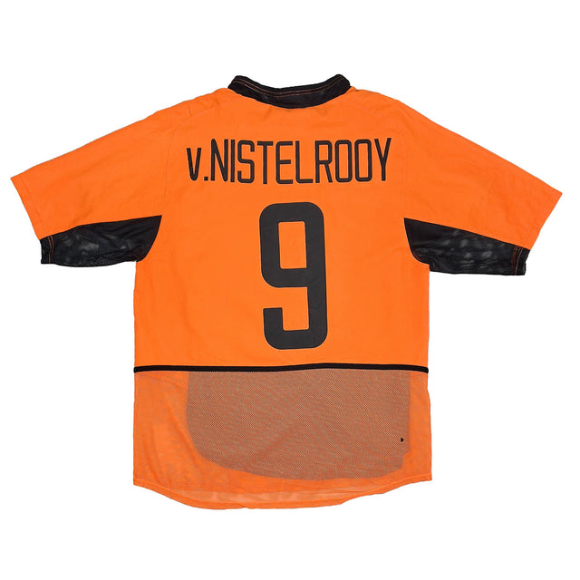 CULT KITS - 2002/04 NETHERLANDS V.NISTELROOY #9 *PLAYER ISSUE* HOME SHIRT (M) NIKE