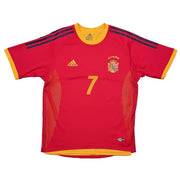 2002/04 Spanien Raul #7 *Player Issue* Heimtrikot (S) Adidas