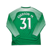 2017/18 Manchester City Ederson #31 Torwarttrikot (L) Nike