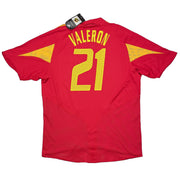 2004/06 Spanien Valeron #21 *BNWT* Heimtrikot (XL) Adidas