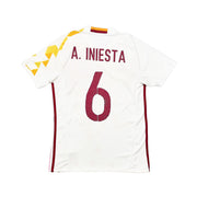 2016/17 Spanien A.Iniesta #6 Heimtrikot (S) Adidas