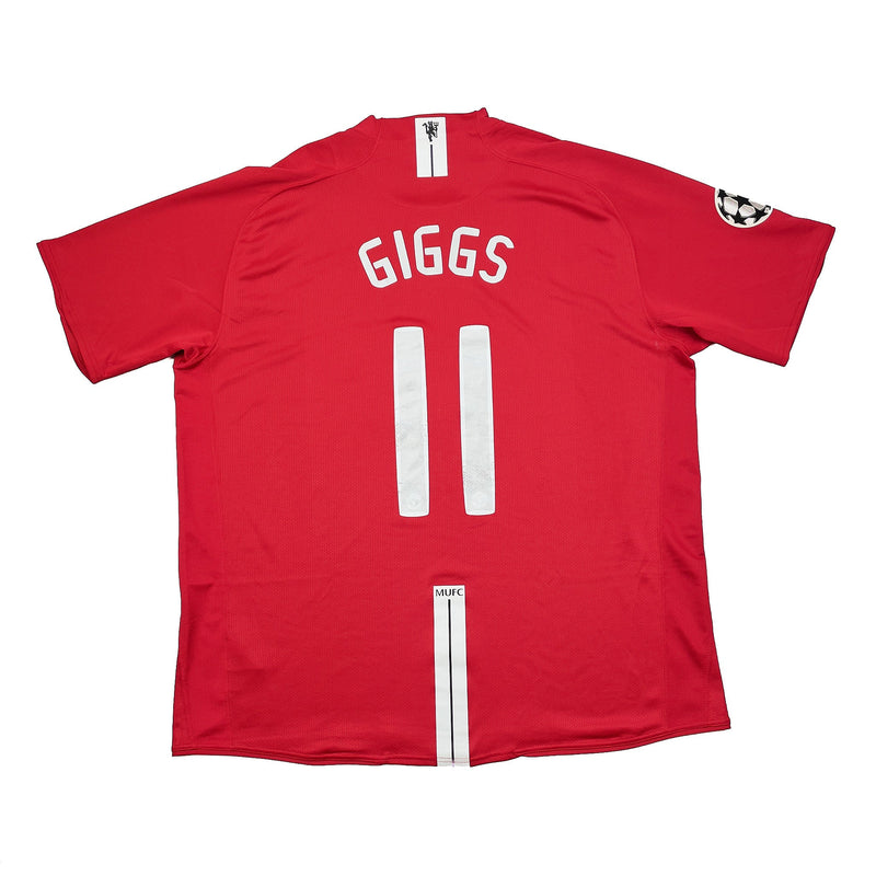 2007/08 MANCHESTER UNITED GIGGS #11 *C/L FINAL* HOME SHIRT (XXXL) NIKE, Cult Kits